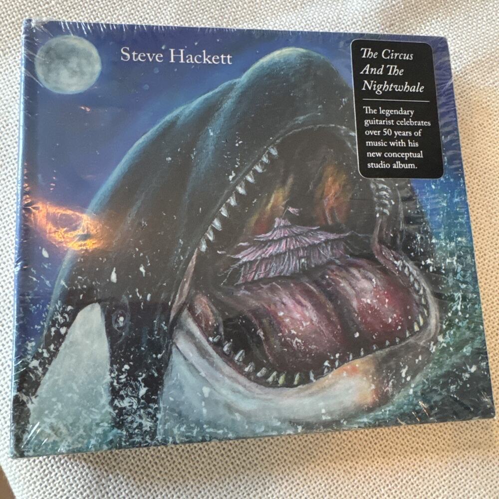 Steve Hackett The Circus and the Nightwhale (CD) Album (UK IMPORT) Sealed